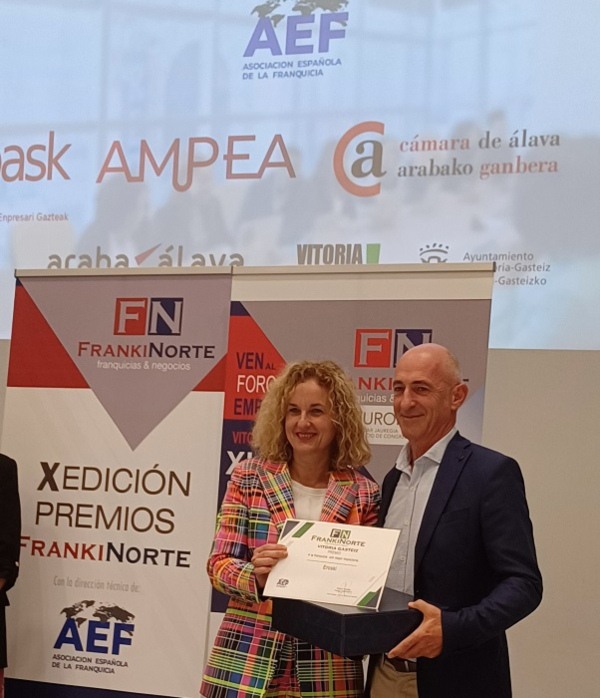 En la XI edición del Salón FrankiNorte EROSKI recibe el premio  “A la Franquicia con Mejor Trayectoria”